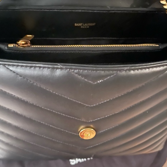 Medium Loulou Quilted Leather Shoulder Bag - Picture 6 of 12